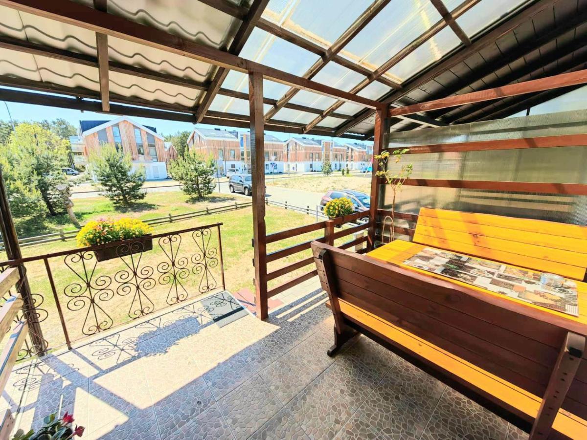 Kotedzas Appartement Nida Buitenkant foto